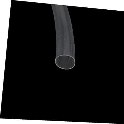 X-DERE 10m dugačka 5 mm unutarnja dia. Poliolefin toplina koja se smanjuje cijev za omotavanje kabela prozirna (10m de largo 5 mm de