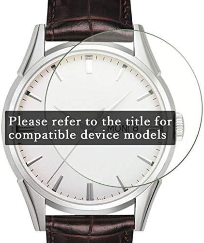 Synvy [3 pakiranje] Zaslon zaslona, ​​kompatibilan s Casio MTP-VD01D-2BV TPU Film Smartwatch Smart Watch Protectors [Ne ublaženo staklo]