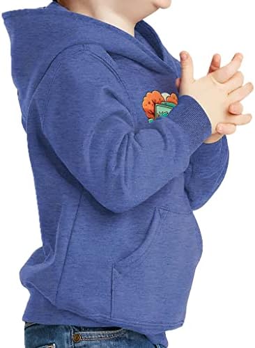 Automobilska grafička malu djecu pulover - slatka spužva s spužvama runa - kapuljača za crtić za djecu