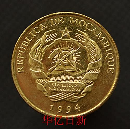 Mozambique Coin 10 Metcar 1994 km117 biljka - cvjetne afričke kovanice 23 mm