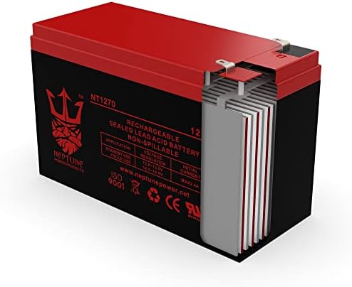 Neptunski proizvodi za napajanje 12 Volt 7 Amp Zamjena za Powersonic PS-1270F2 Zapečaćena olovna kiselina baterija FedEx 2-dnevna usluga