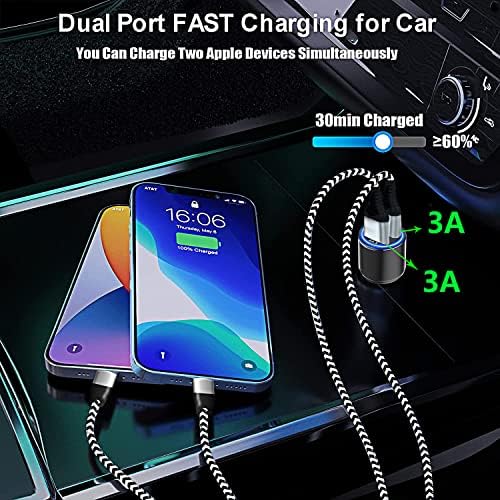 Kabel auto punjača i USB C kapacitetom od 38 W za Samsung Galaxy S22 Plus Ultra A51 A52 a a53 A14 A13 5G, Moto Motorola G Stylus /
