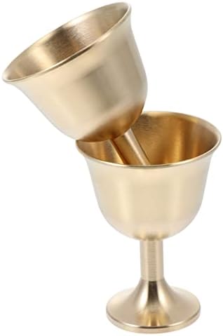 Jardvije čaše za čašu čaša za vino: čarobnjačka oltarna zdjela čaša za čarobnjaštvo bakrena zdjela za prinošenje vode Vintage čaše