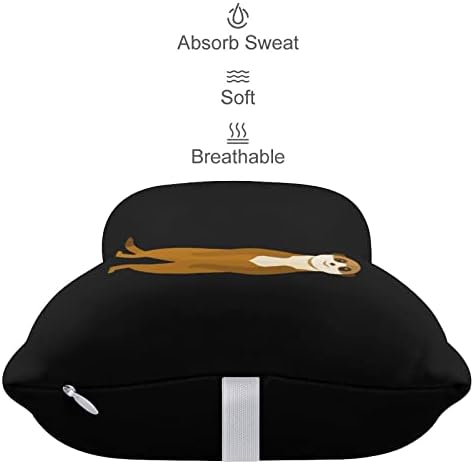 Meerkat životinjski automobil jastuk za vrat 2 kom je udobno automatsko jastuk za prozračni jastuk za prozračnu pjenu jastuk za sjedalo