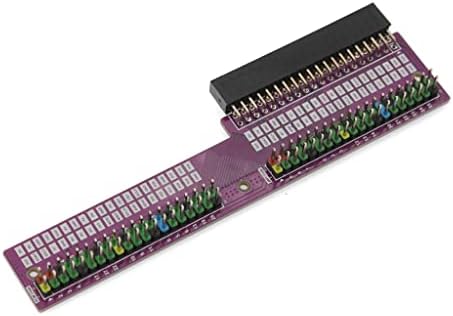 Raspberry PI 400 GPIO Adapter za širenje zaglavlja, s zaglavljenim zaglavljenim u boji, lako se povežite s PI400-ljubičastom