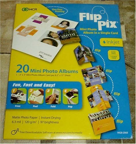 Flip Pix by NCR - 20 mini foto albuma
