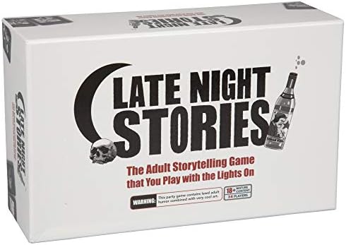 Priče o kasnim noćnim satima - histerična igra za zabavu za odrasle - ispričajte svoju priču i zaradite najbolje glasove za pobjedu!
