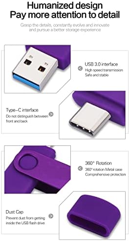 16GB USB 3.0 Type C USB Flash pogon OTG PEN pogon USB Stick 2 u 1 Velikoj brzini Pendrive 16GB