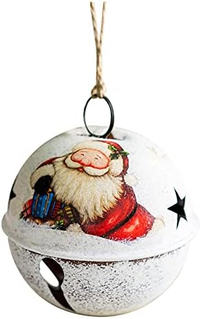 Privjesak za božićno zvono Antikno željezo snjegović zvono privjesak za božićno drvce privjesak božićni ukrasi ukrasi za vijenac Božić