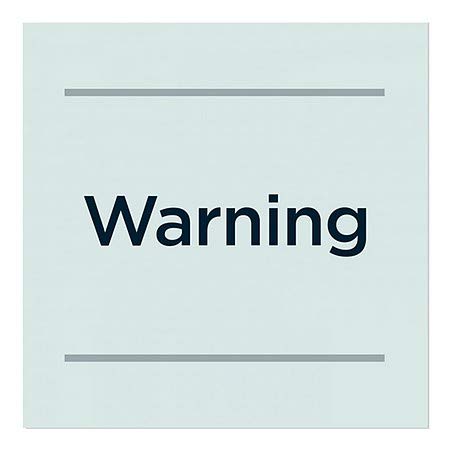 CGSIGNLAB | Upozorenje -Basic Teal Spremnost prozora | 16 x16