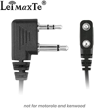 Leimaxte kompatibilan za Midland Walkie Talkie, dvosmjerni radio akustične cijevi za sigurnost uraštaja s mikrofonijom