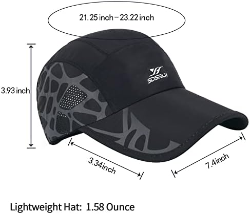 Beorndmy trčanje šešira vanjskim zaštitom od sunca mrežica brza suha šešir tanka hladna bejzbol kapa