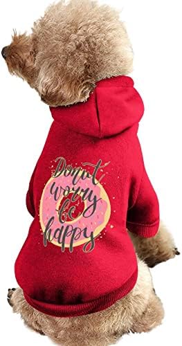 Krafna budi sretna jednodijelna pseća kostim za kućne ljubimce odjeća s hat kućnim ljubimcima za štene i mačke s