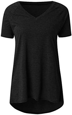 LitryCamev ženski vrhovi haljina ležerno ljeto izlazeći gornji vintage kratki/dugi rukavi majice udobne bluze tunika
