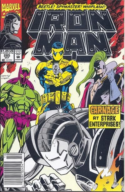 Iron Man 285; stripovi iz stripa / majstor špijunaže iz stripa