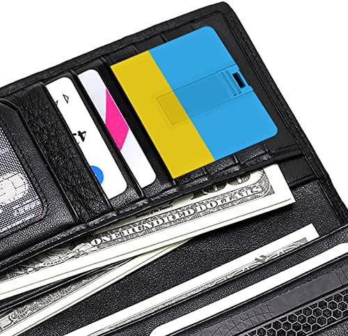 Pansexual Pride Flag USB flash pogon Personalizirani pogon kreditne kartice Stick UsB ključni pokloni