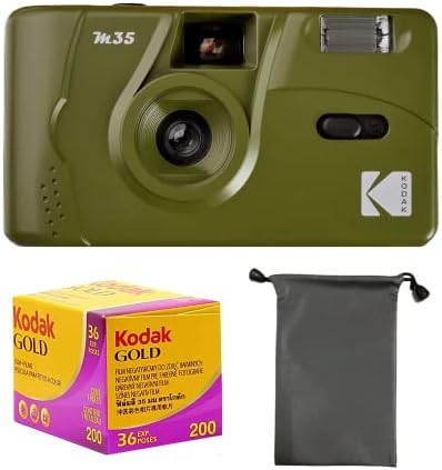 Višekratna Filmska kamera od 935 35 mm, bez fokusa, ugrađena snažna bljeskalica, zajedno s filmom i torbom za fotoaparat