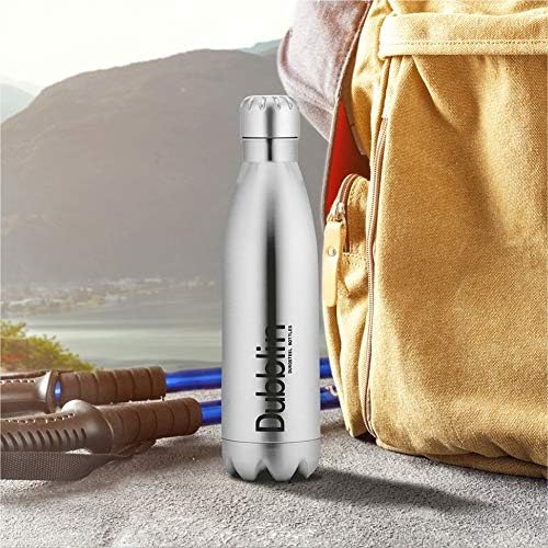 Dubblin Kango Premium nehrđajući čelik dvostruki zid vakuuma Izolirana BPA besplatna boca vode, sportska termos tikvica održava se