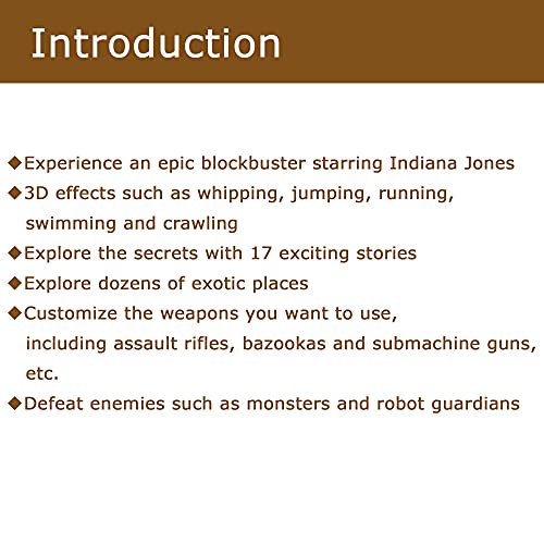 Indiana Jones i Infernal Machine Nova video igra za video igre za N64 Game Console US verzija