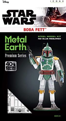 Metal Earth Premium Series Star Wars Boba Fett 3D Metal Model Kit