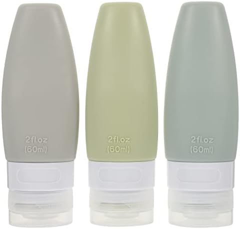 Zerodeko putnički šampon boce 3pcs prijenosne putničke boce prazne toaletne posuđe za punjenje losiona za punjenje boca za punjenje