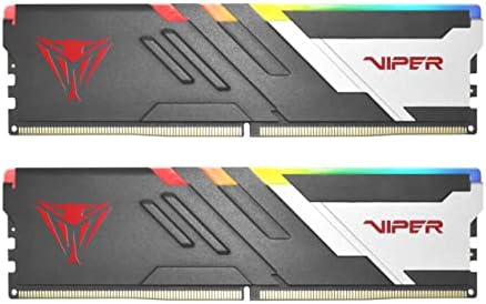 Patriot Viper Venom RGB DDR5 64GB 5600MHz UDIMM Desktop Game Memory Kit - PVVR564G560C40K