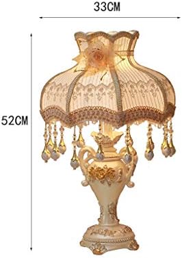 Knoxc noćne svjetiljke, radna svjetiljka za spavaće sobe, utisnuta ručno oslikana/vezena krpana lampica za radna svjetiljka Wroom Svjetla