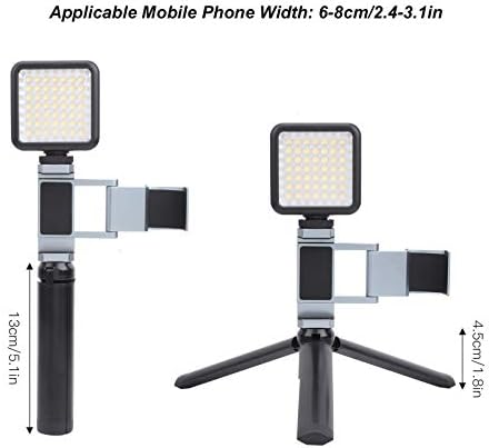 Mobilni telefon ispunite svjetlost Svjetlo trostruki ekstenzijski nosač Video Statid za lagano svjetlo Video Svjetlo svjetlo za telefon