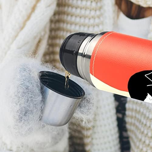 Nehrđajući čelik Kožni vakuumski vakuum izolirana šalica pingvin termos boca za vodu za vruće i hladno piće djeca odrasli 16 oz