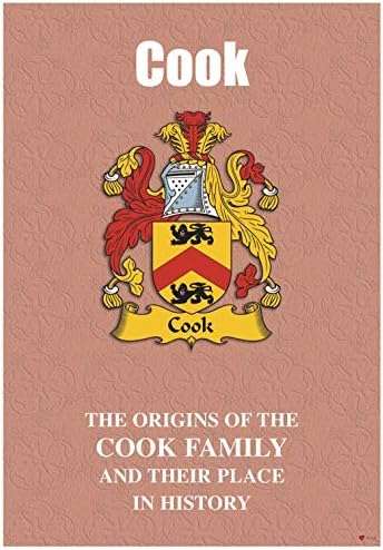 I Luv Ltd Cook Engleski obiteljski prezime povijesti s kratkim povijesnim činjenicama