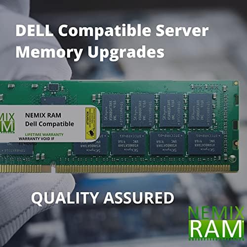 NEMIX RAM 64GB DDR4 2933MHZ PC4-23400 RDIMM Replacement for Dell SNPW403YC/64G AA579530 Dell PowerEdge R640, R740, R740XD, R840, R940,