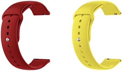 Jedan Echelon Quick Release Watch Band kompatibilan s Amazofit Zepp Z silikonski remen za sat s zaključavanjem gumba, pakiranje od