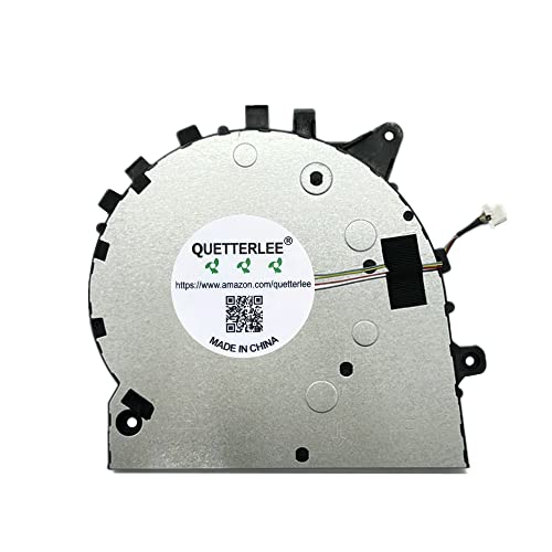 QUETTERLEE Replacement New Laptop CPU Cooling Fan for Lenovo Yoga 15C C750-15 Yoga 7i 15ITL5 82BJ Series 5H40S20147 5H40S20148 DFS5K12114262N