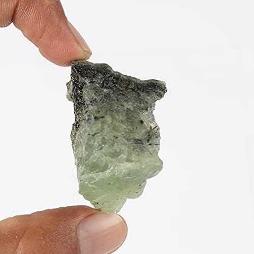 GemHub 141 CT Zaštita Zeleni prehnski uzorci Mineralni mineralni uzorci prirodnog kamena, Prekrit za nakit