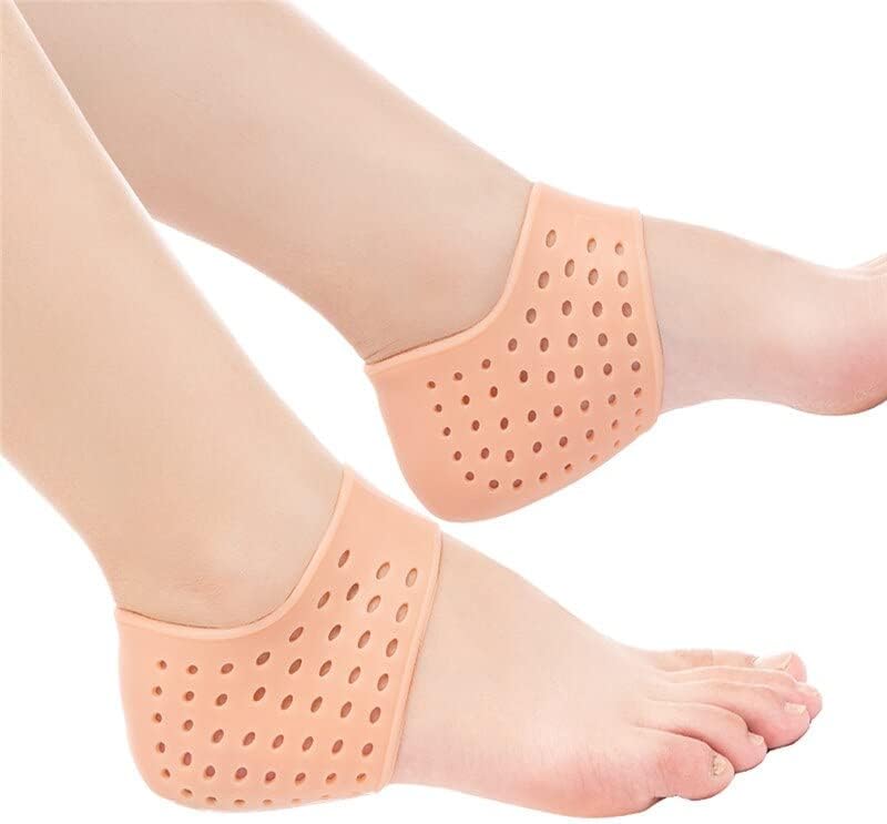 2 pakiranja silikonskih proizvoda za njegu ispucalih stopala hidratantni gel čarape za pete alati za njegu ispucale kože stopala profesionalna