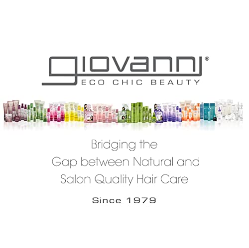 Giovanni Eco Chic gladak kao svileni regenerator za vlagu, 8,5 oz. - Apple + aloe ekstrakti, smiruju se friz, detangle, pranje i go,