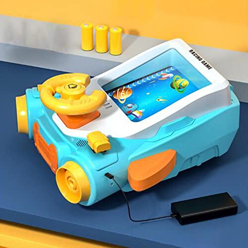 Meriglare upravljačke igračke igračke igara Kontroler rođendansko svjetlo efekt vožnje kotača stvarni zvukovi simulirani upravljački